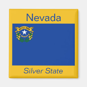 Nevada Flagga Magnet