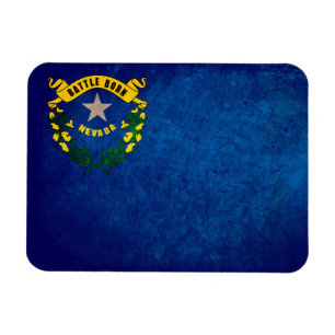Nevada flagga; magnet