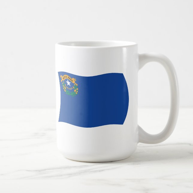 Nevada Flagga Mugg (Höger)