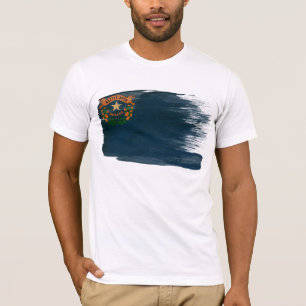 Nevada flaggaT-tröja T Shirt