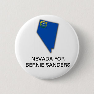 NEVADA for BERNIE SANDERS 2020 Button Knapp