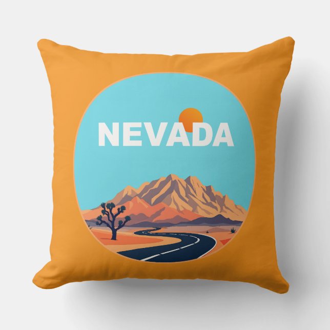 Nevada Förenta staterna Kudde (Framsida)