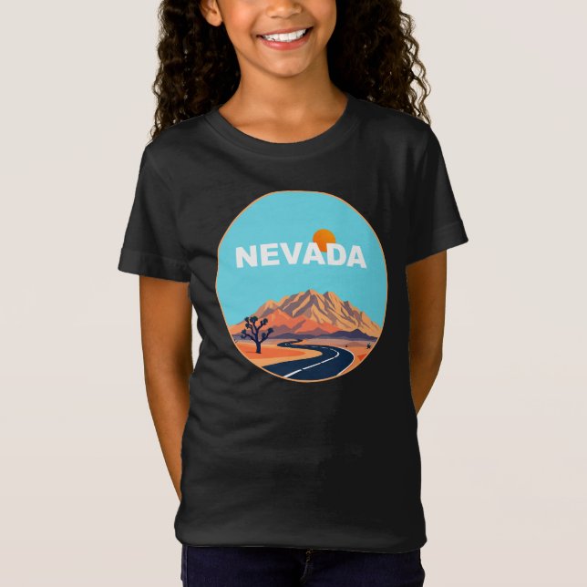 Nevada Förenta staterna T Shirt (Framsida)