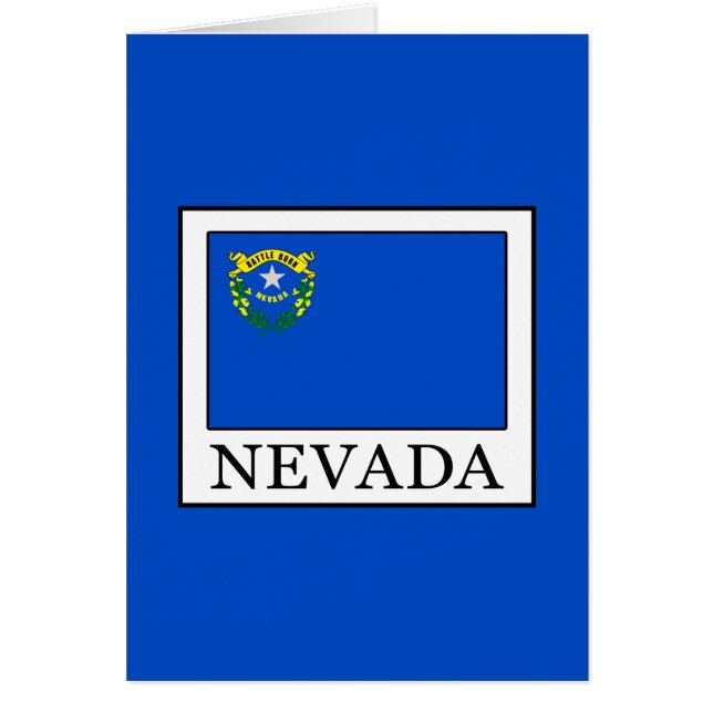 Nevada Hälsningskort (Framsidan)