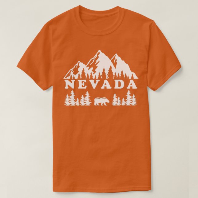 Nevada Hiking T Shirt (Design framsida)