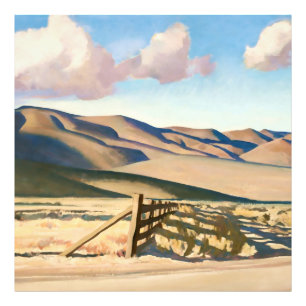 “Nevada Hills” av Maynard Dixon Fototryck