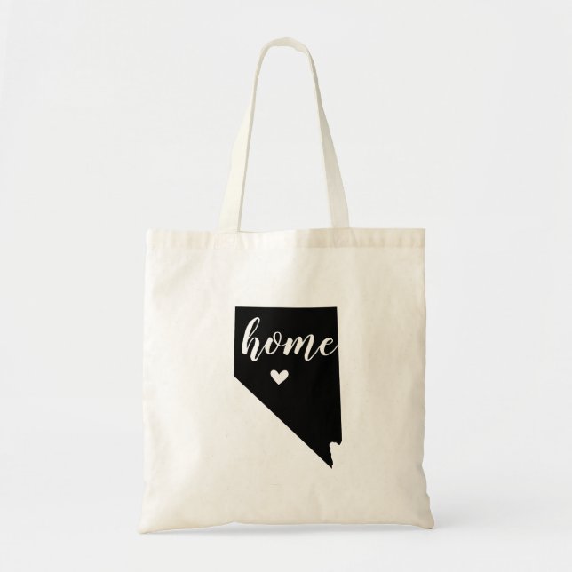 Nevada Home State Tote Bag Tygkasse (Framsidan)