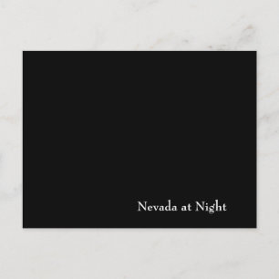 Nevada i natt vykort
