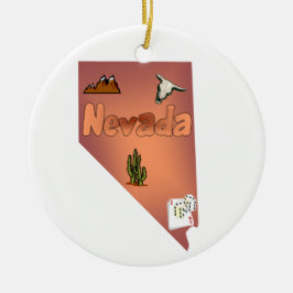 Nevada Julgran Ornament