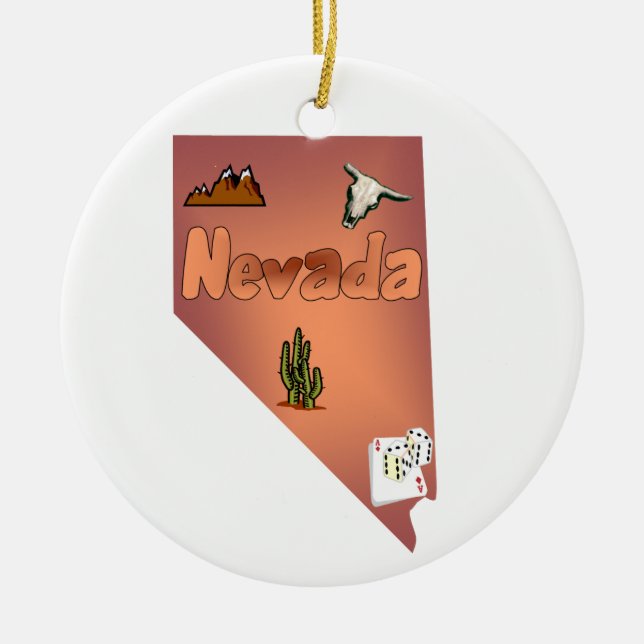 Nevada Julgran Ornament (Framsidan)
