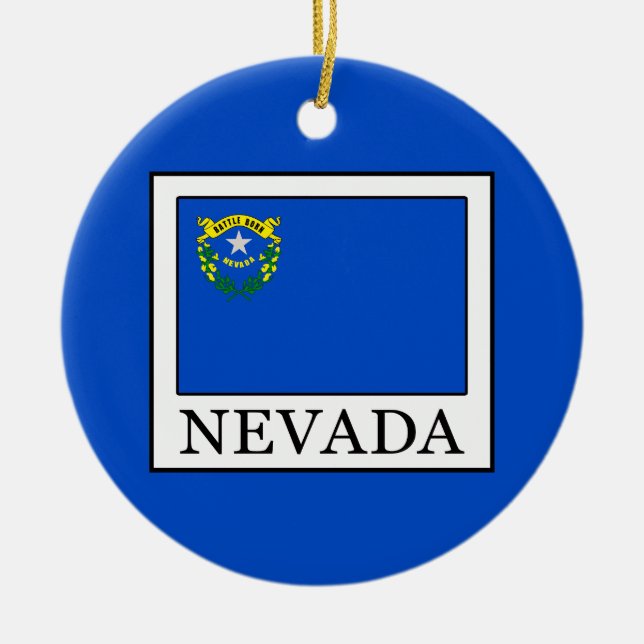 Nevada Julgransprydnad Keramik (Framsidan)