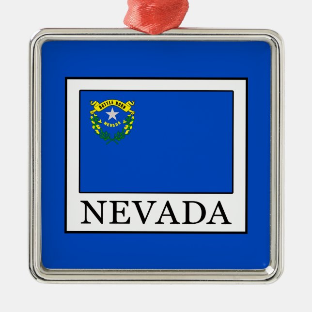 Nevada Julgransprydnad Metall (Framsidan)