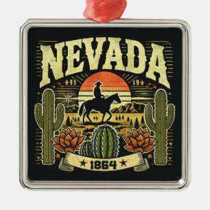 Nevada Julgransprydnad Metall