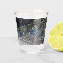 Nevada, Kalifornien Gräns Shot Glass