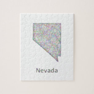 Nevada karta pussel