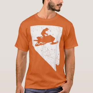 Nevada Karta Snowmobile Riding Winter Sports Coola T Shirt