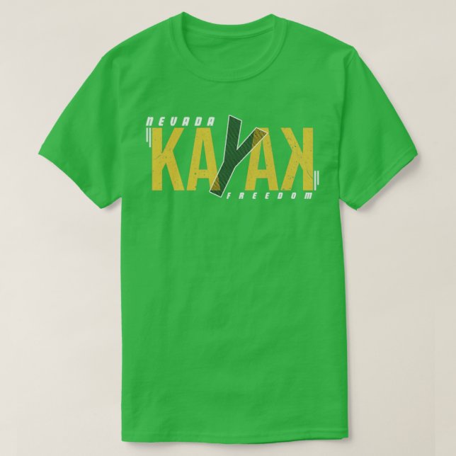 nevada kayak t shirt (Design framsida)
