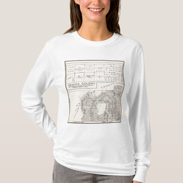 Nevada koloni t-shirt (Framsida)