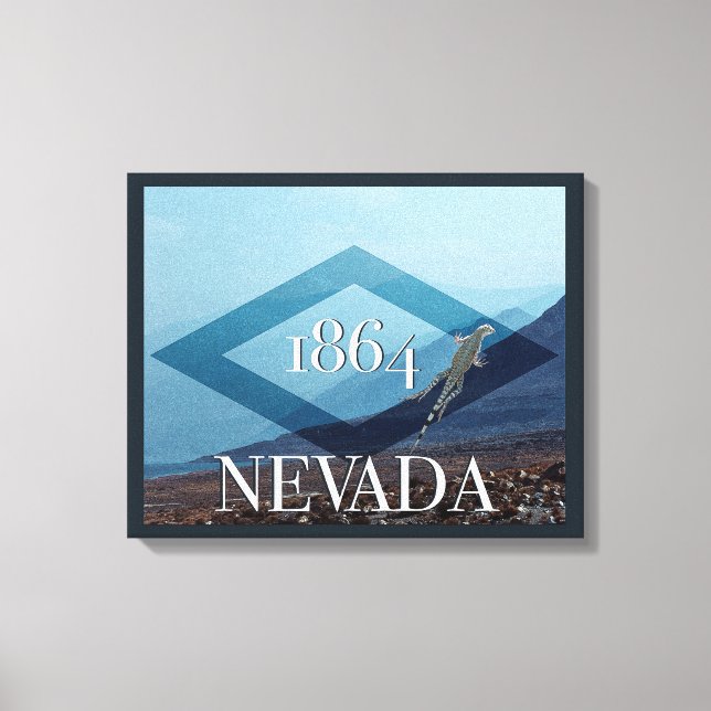 Nevada liggande Poster Canvastryck (Framsida)