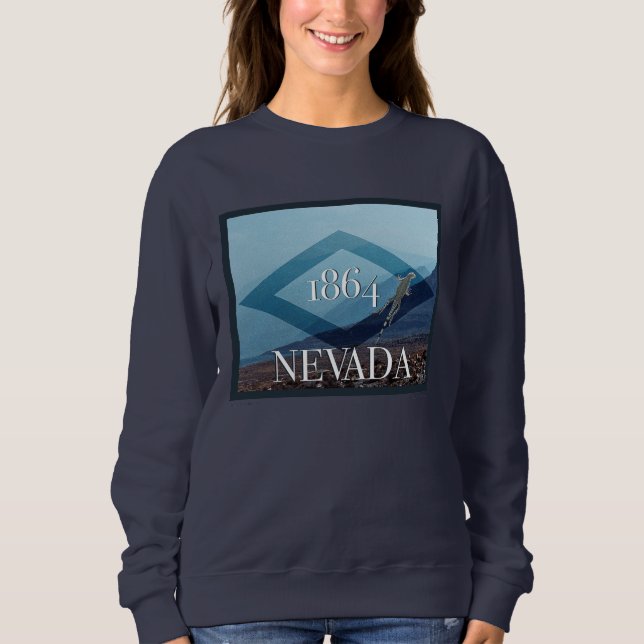 Nevada liggande Poster T Shirt (Framsida)