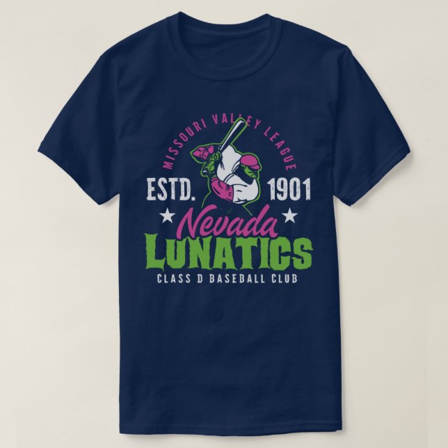 Nevada Lunatics T Shirt (Design framsida)