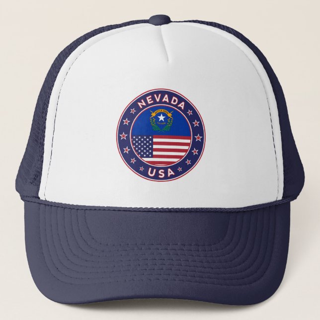 Nevada, Nevada t-shirt Keps (Framsida)