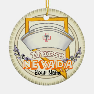 Nevada Nurse Julgransprydnad Keramik