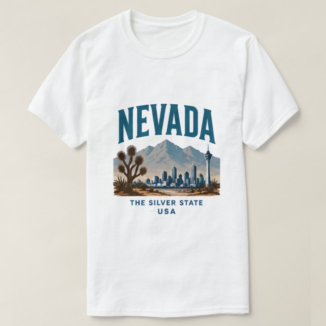 Nevada Ökenäventyr T Shirt (Design framsida)