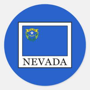 Nevada Runt Klistermärke