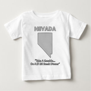 Nevada - Satsa... på en stekmiddag för 7,95 dollar T-shirt