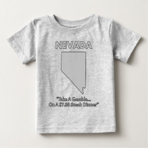 Nevada - Satsa... på en stekmiddag för 7,95 dollar T Shirt