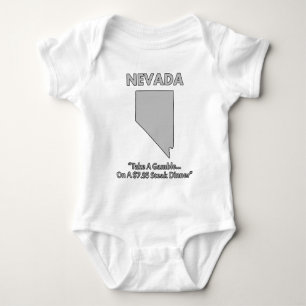 Nevada - Satsa... på en stekmiddag för 7,95 dollar T-shirt