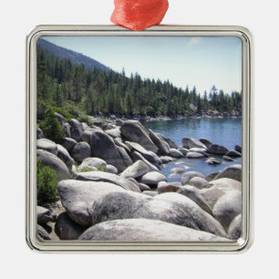 Nevada - Sjö Tahoe Landscape Julgransprydnad Metall