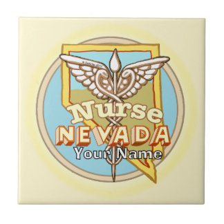Nevada Sjuksköterska Caduceus Klinker Kakelplatta