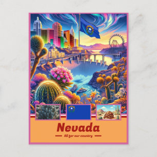 Nevada Splendor Iconic Landmarks Vykort