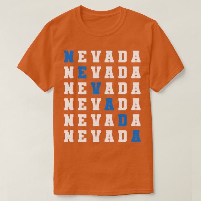 Nevada Sportkläder T Shirt (Design framsida)