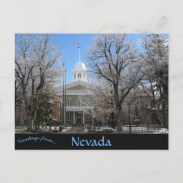 Nevada State Capitol Carson City Nevada Vykort