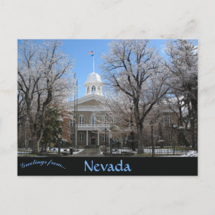 Nevada State Capitol Carson City Nevada Vykort