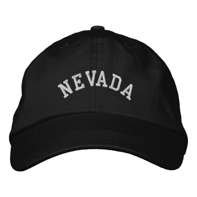 Nevada State Embroized Broderad Keps (Framsida)