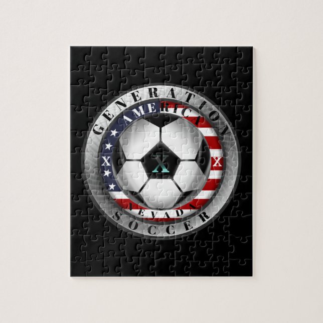 Nevada State Generation X American Soccer Pussel (Vertikal)