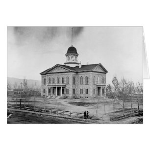 Nevada State Huvudstad Card Hälsningskort