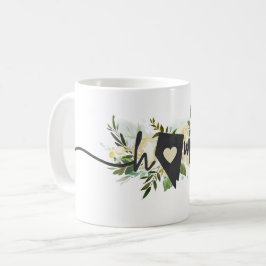 Nevada State Personlig Home City Rustic Blommigt Kaffemugg