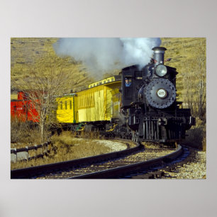 Nevada State Railroad Museum Tåg #25 Poster