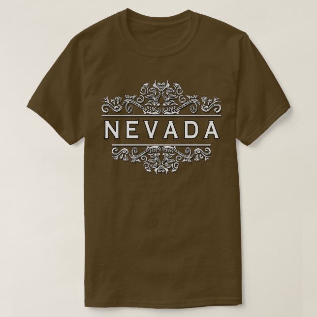 Nevada State T Shirt (Design framsida)