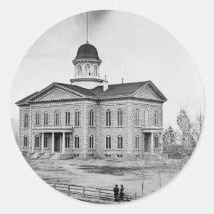 Nevada-staten Huvudstad Runt Klistermärke