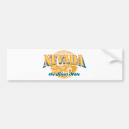Nevada - Staten Silver Bildekal