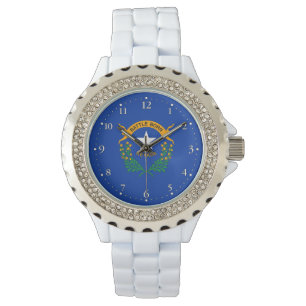 Nevada Statlig flagga Armbandsur