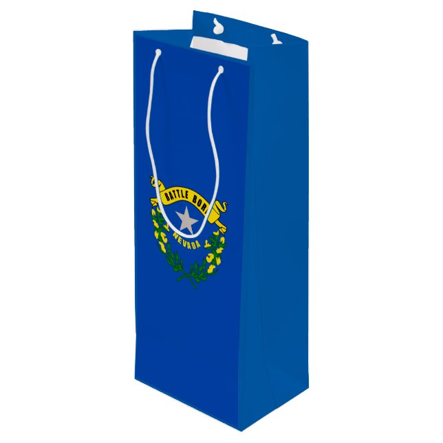 Nevada Statlig flagga Design (Baksidan Vinklad)
