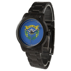 Nevada Statlig flagga Design Armbandsur