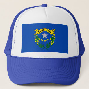Nevada Statlig flagga Design Keps